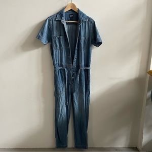 GAP Denim Jumpsuit